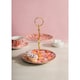 image 3 of Maxwell & Williams Cake Stand Pink Ceramic Tiered
