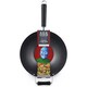 image 2 of Ken Hom Excellence 31cm Non-Stick Carbon Steel Wok