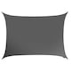 image 1 of 4m x 3m Rectangle Waterproof Charcoal Sun Shade Sail