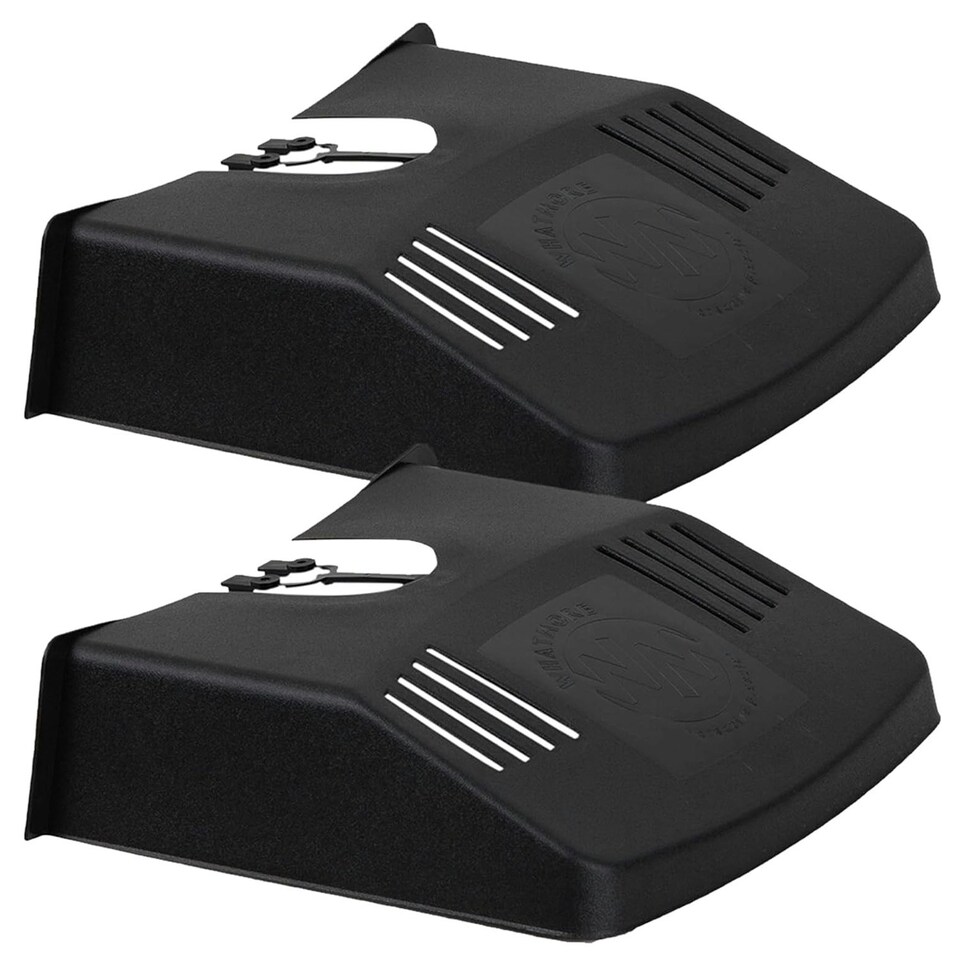 image 1 of 3 x Outdoor Black Ventilated Grid Drain Covers Prevents Blockages Leaves & Dirt