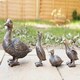 image 2 of Marco Paul Set of 4 Resin Duck Family Ornaments
