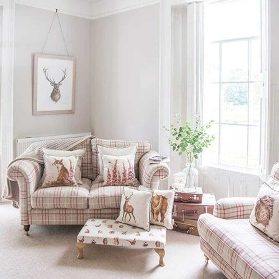 image 1 of Wrendale Designs Hare Cushion