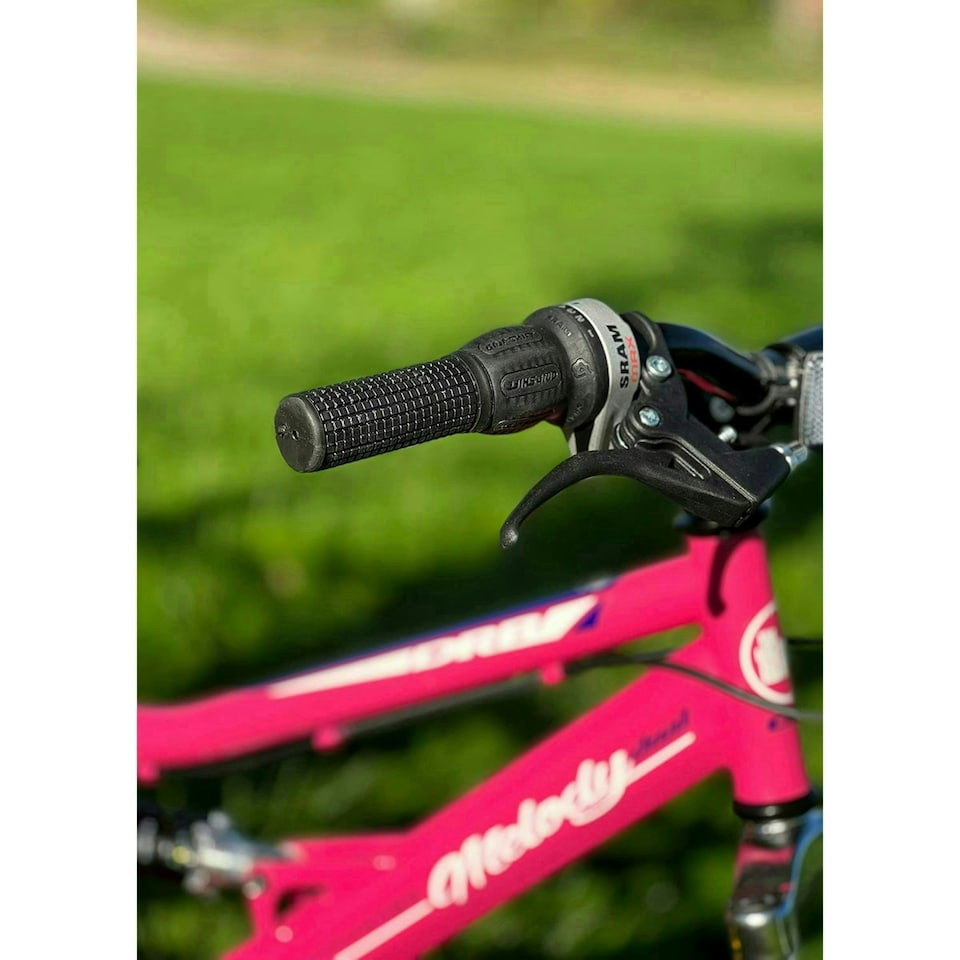 image 1 of Dallingridge Melody 20" Girls Full Suspension Mountain Bike - Pink/Blue
