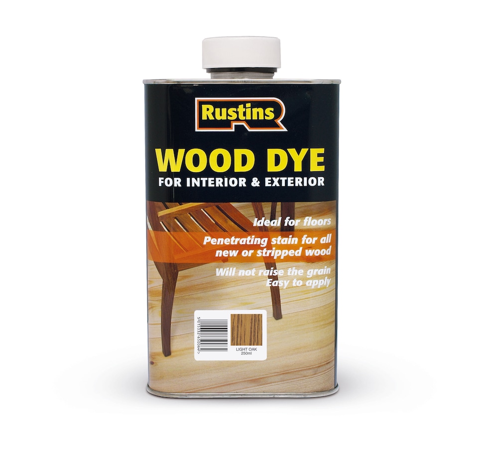 image 1 of Rustins Wood Dye Light Oak 250ml