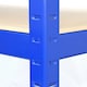 image 4 of Monster Racking T-Rax Strong Storage Shelves, Blue, 120cm W, 60cm D, Set of 10 Blue