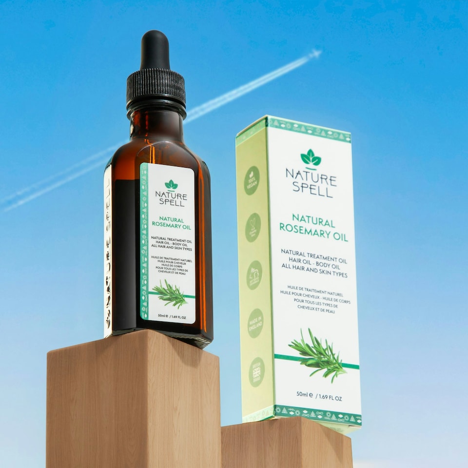 image 1 of Nature Spell Travel Size Rosemary Oil for Hair 50ml