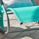 image 7 of SoBuy OGS28-TB,Outdoor Garden Rocking Sun Lounger Recliner