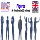 image 2 of Trackside Unpainted Figures Driver and Race Engineer High 5 x 2 Scenery Set 127 1:32 Wasp