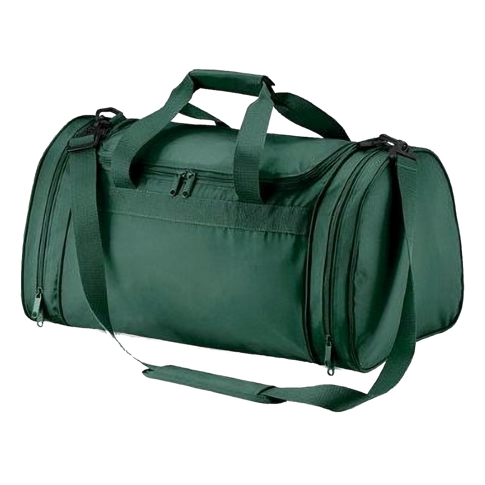 image 1 of Quadra Sports Holdall Duffle Bag - 32 Litres - Bottle Green - One Size