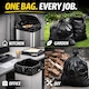 image 5 of Hero 90L Strong Durable Bin Bag Liners – 40 Extra Large Heavy Duty Tear-Resistant Black Refuse Sacks for Household & Commercial Waste | Black | Black | 90L | 240