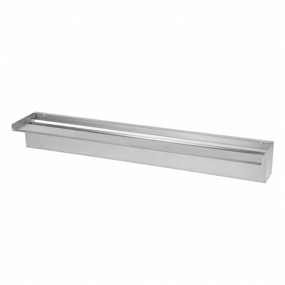 image 1 of AquaForte Waterfall Blade 90cm Stainless Spillway Garden Pond Feature Cascade