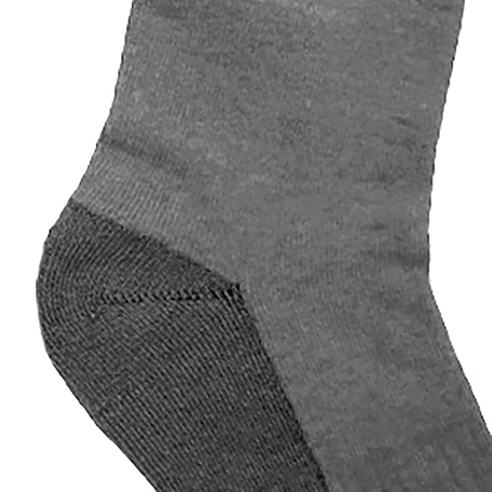 image 1 of Coco Equestrian Light Grey Unisex Adult Knee High Long Boot Riding Socks- 1 Pair | Grey