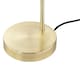 image 3 of Set of 2 Victoria - Satin Brass Touch Lamps with Frosted Glass Shades Bronze | White
