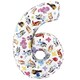 image 1 of Bluey Number 6 Giant Foil Helium Balloon 66cm / 26 in