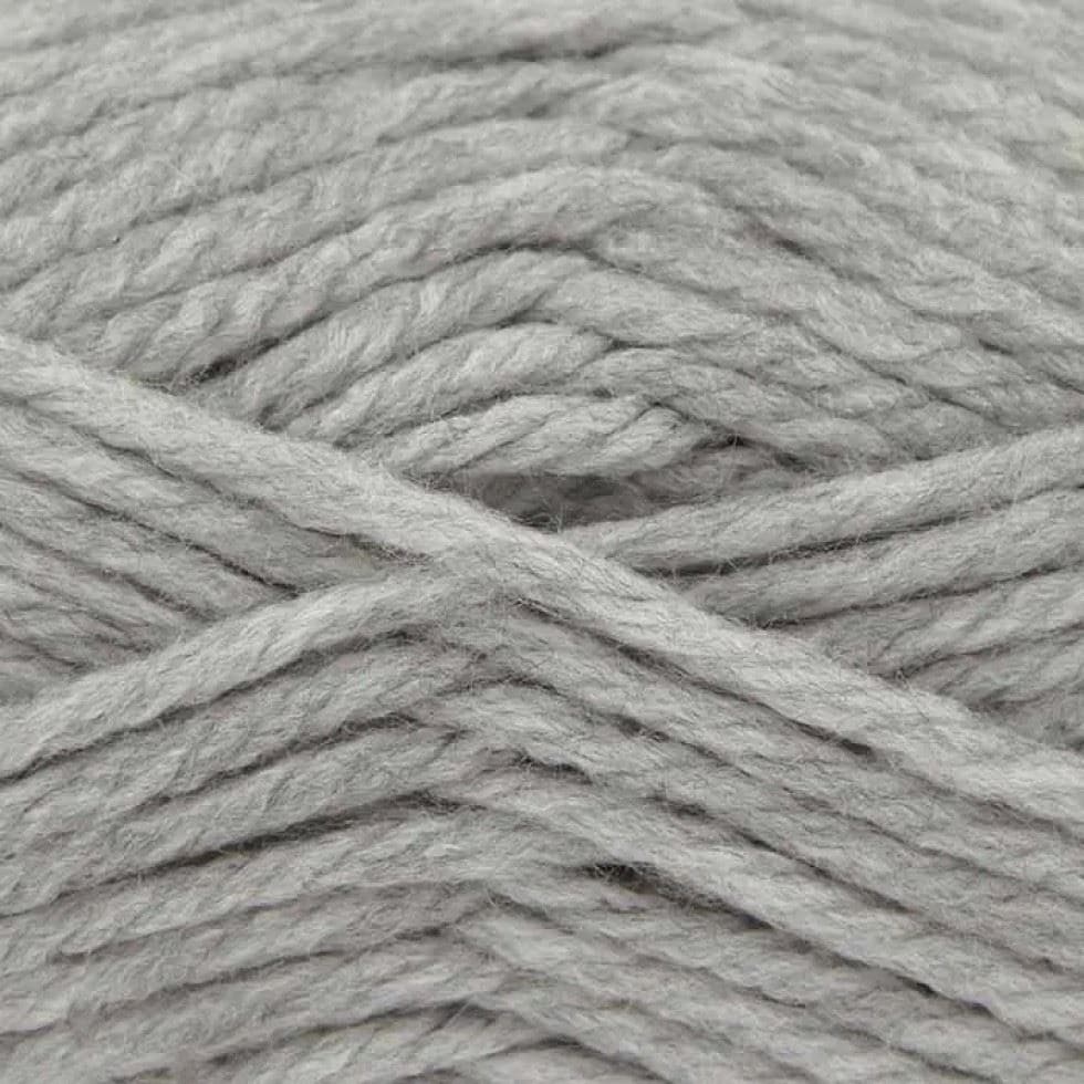 King Cole Grey Big Value Super Chunky Yarn (Value Pack 12 x 100g Balls) For Crochet, Knitting - 81m per ball