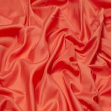 Minerva Core Range Orange Anti Static Supersoft Lining Fabric for Dressmaking, 160cm / 62" Wide - per metre
