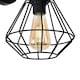 image 3 of Milagro Wall Lamp Colin Black 1XE27