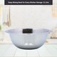 image 3 of Buckingham Premium Stainless Steel Deep Salad Mixing Bowl 40 cm , 12 Litre