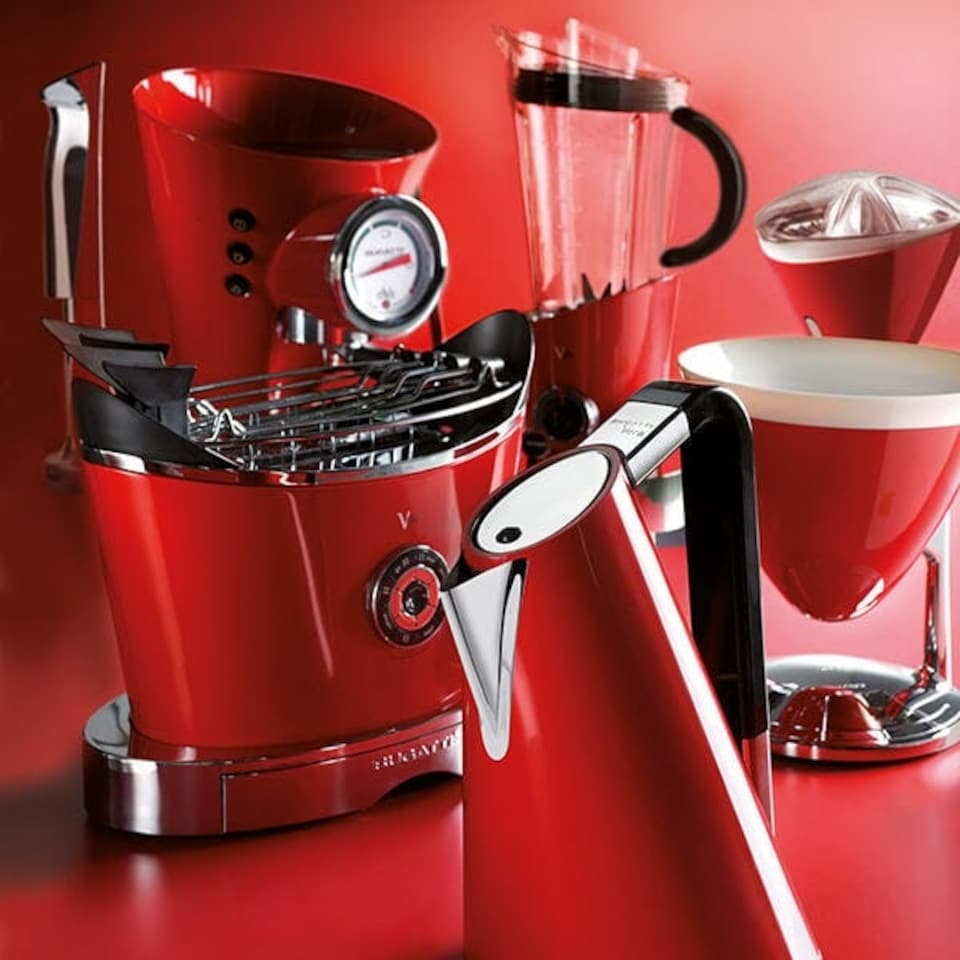 image 1 of Bugatti Diva Coffee Machine Red