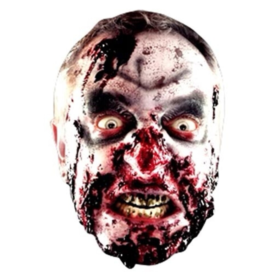 Zombie Cardboard Face Mask