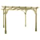 image 1 of Premium Pergola - Wood - L240 x W360 x H270 cm - Light Green