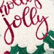image 4 of furn. Holly Wreath Embroidered Polyester Filled Cushions Red | 45 cm x 45 cm