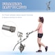image 7 of HOMCOM 2-In-1 Folding Exercise Bike with 8-Level Magnetic Resistance Grey