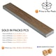 image 3 of NOVECRAFTO Self Adhesive Vinyl Floor Planks – Peel & Stick Flooring – Brown Wood Effect – Easy DIY Installation – Durable & Waterproof Tiles Brown | 2.78 sqm 