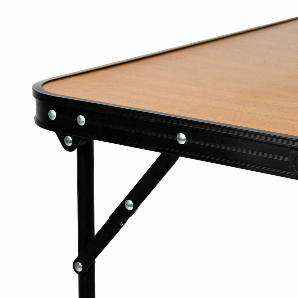 image 1 of Folding Table Aktive Camping Bamboo 80 x 60 x 67 cm