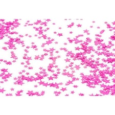 Small Cerise Stars Table Confetti - 14 Grams