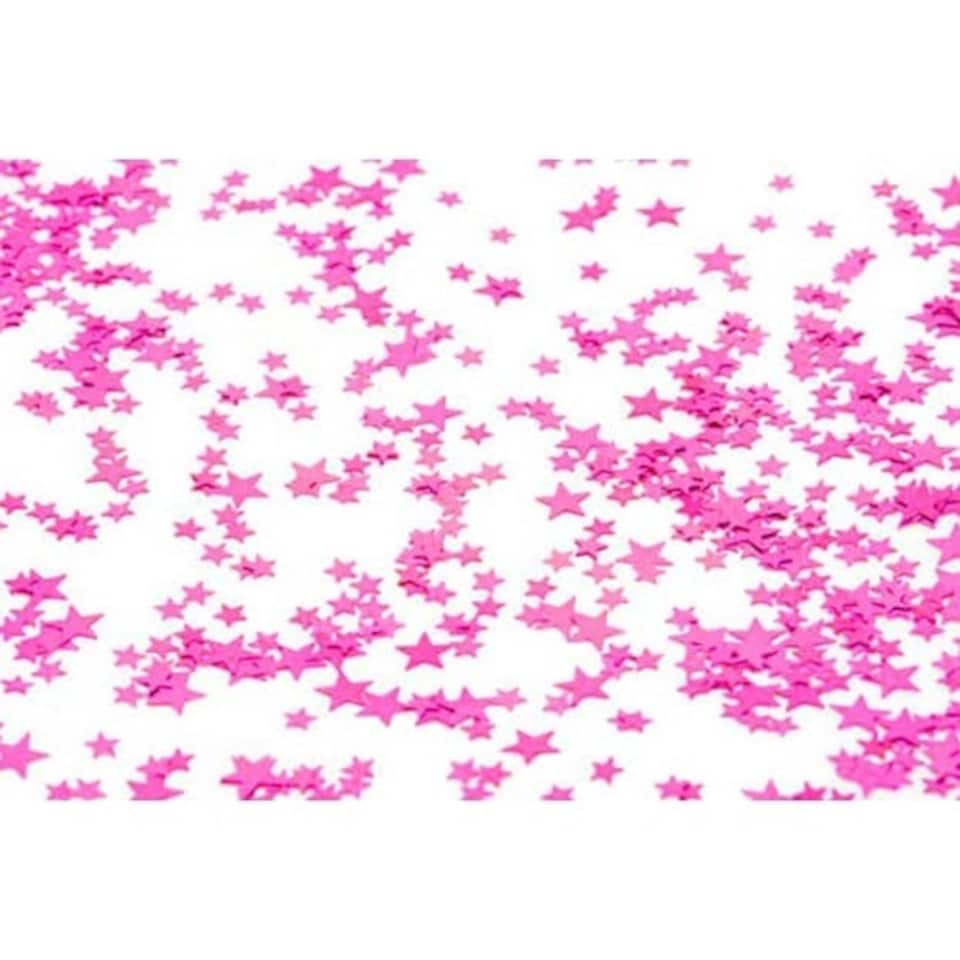 Small Cerise Stars Table Confetti - 14 Grams