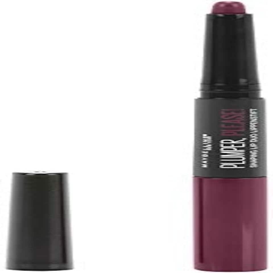 image 1 of Maybelline Plumper Please Duo Lip Gloss + Liner 240 Stunner N/A