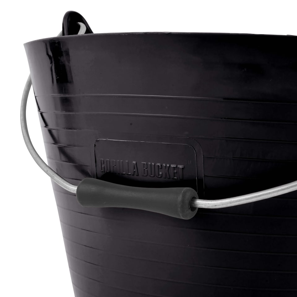 image 1 of Red Gorilla - Gorilla Bucket - Flexible Multi-Use 22L Bucket | Black