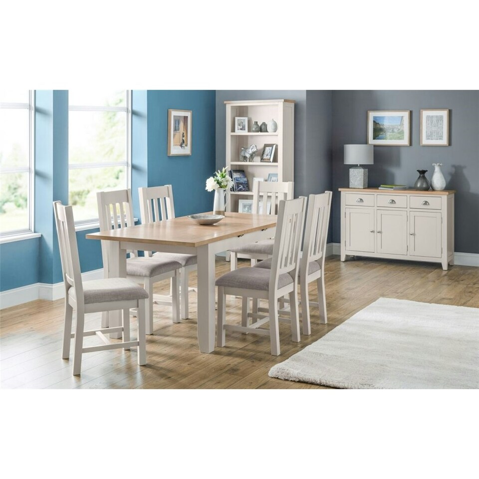 image 1 of Classic Elephant Grey Tall Bookcase Grey