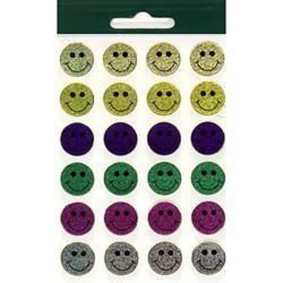 image 1 of Ivy Holographics Smiley Faces 48 Per Pack
