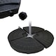 image 1 of Samuel Alexander 70kg 4 PCS Cantilever Parasol Base Weights Set Water or Sand. Heavy Duty Parasol Weight