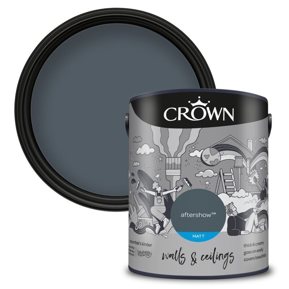 image 1 of Crown Matt Emulsion Aftershow 5L