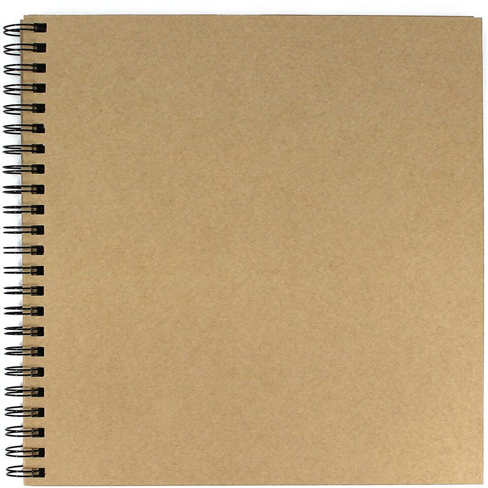 image 1 of A4 40 Pages Twin Wire Kraft Sketch Book
