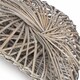 image 3 of Large Wicker Heart Wreath Grey Wash Finish | Brown | Natural