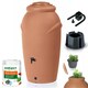 image 10 of Water Butt Kit with Tap, Diverter & Bio Cleaner –  Rainwater Collector for Garden, Balcony & Terrace – Durable Plastic Water Storage Tank White | Water Cleaner