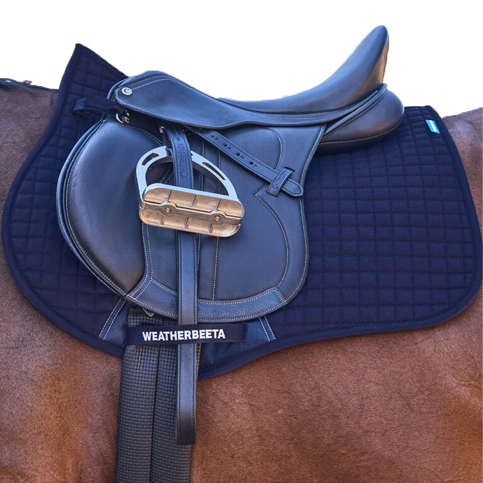 image 1 of Weatherbeeta Air-Tec All Purpose Horse Saddlepad | Blue | Navy | 24.5in x 25in | 1
