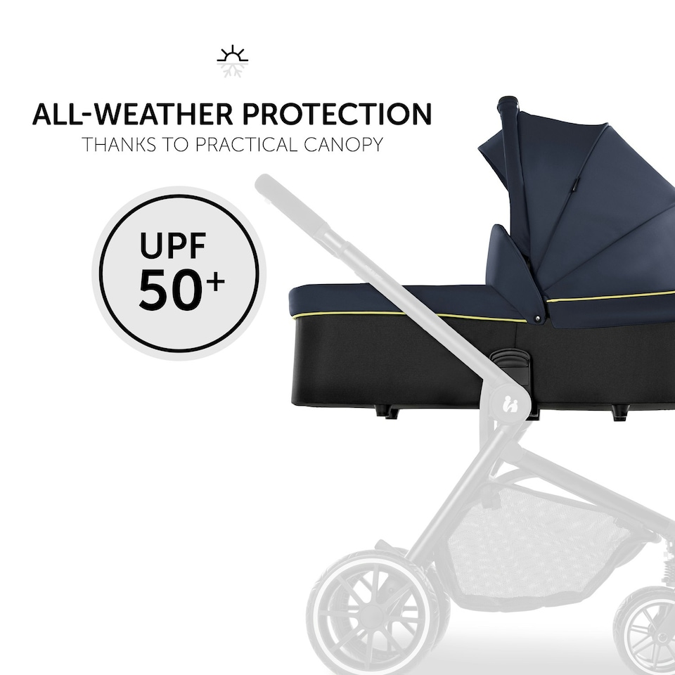 image 1 of hauck Move so Simply Pushchair Set - Dark Navy Neon Blue
