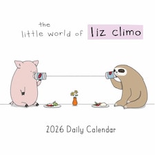The Little World Of Liz Climo Desk Calendar 2026, Desk Calendars, Day To View, Humour, Gift