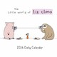 image 1 of The Little World Of Liz Climo Desk Calendar 2026, Desk Calendars, Day To View, Humour, Gift