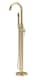 image 1 of Balterley Connect Floor Standing Bath Shower Mixer Tap with High Curved Spout & Shower Kit | Copper | Brushed Brass | 1