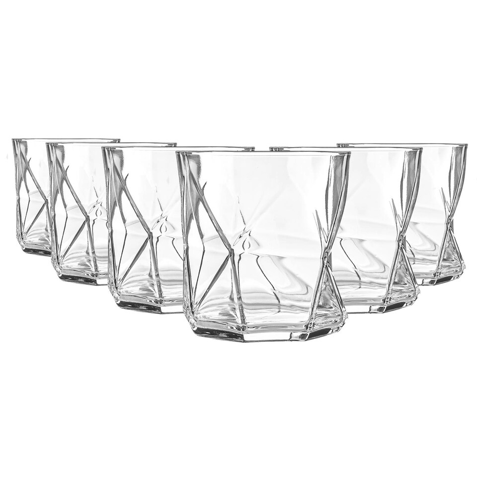 image 1 of Bormioli Rocco Cassiopea Whisky Glasses - 330ml - Clear - Pack of 6 Clear