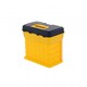 image 5 of Oypla 4 Drawer Storage Organiser Utility Tool Box Case Garage Shed Yellow