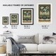 image 3 of Chinese Patterns with Birds Racinet Vintage Framed Wall Art Print 12X16"