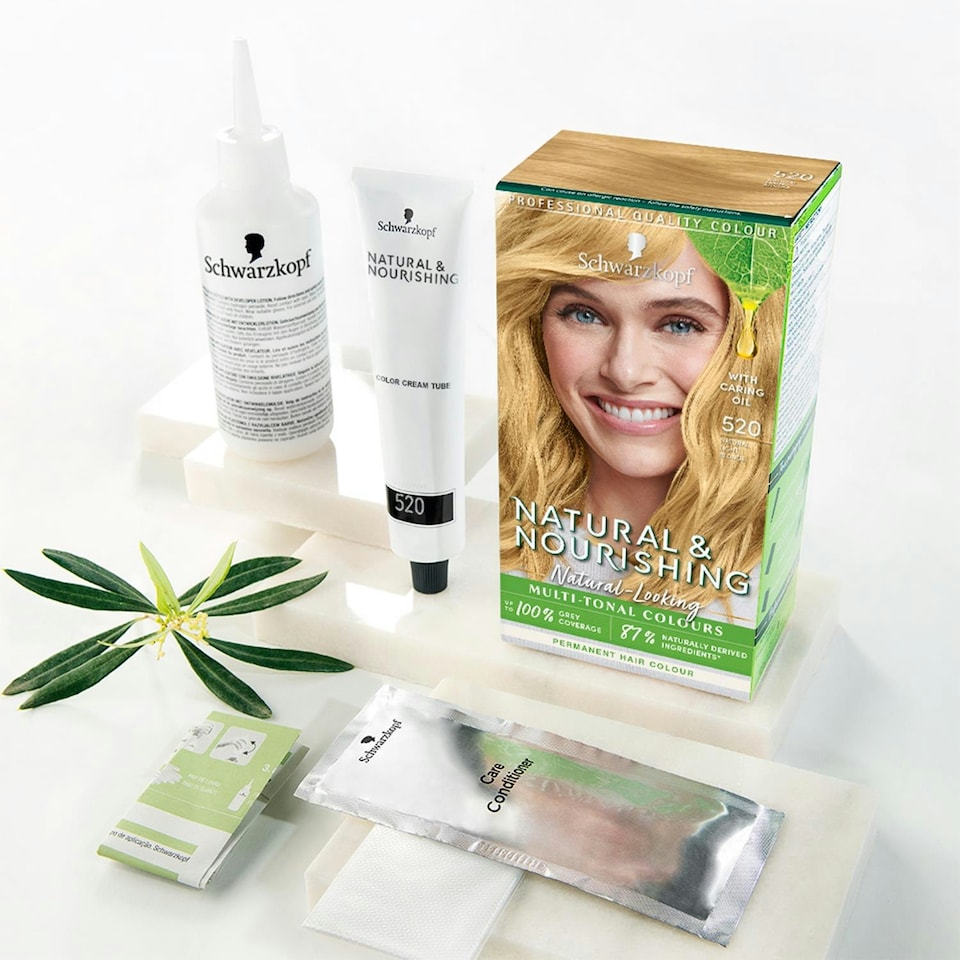 image 1 of Schwarzkopf Natural&Nourishing 520 - Natural Light Blonde N/A