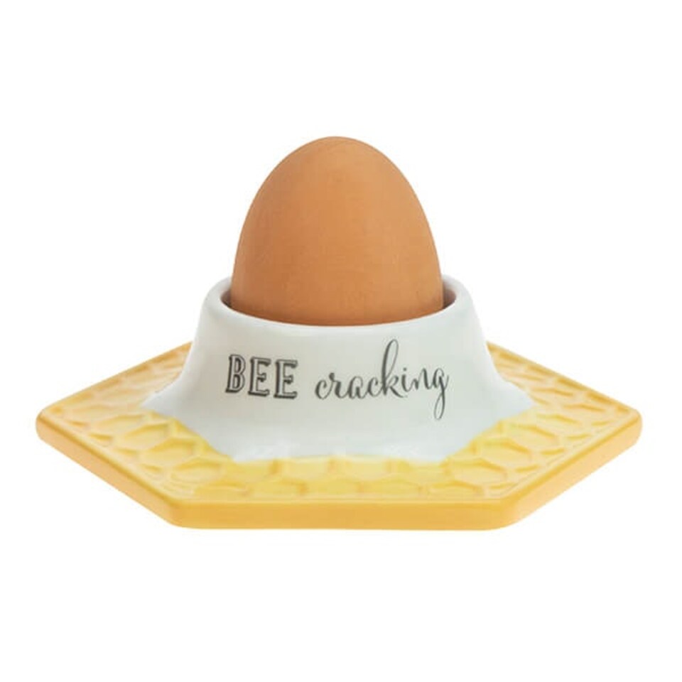 image 1 of English Tableware Company Bee Happy Egg Cup